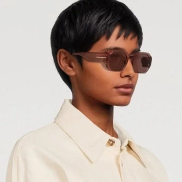 NEW TOM FORD VERONIQUE-02 TF917 72E WOMAN SUNGLASSES TOM FORD - Picture 2 of 6